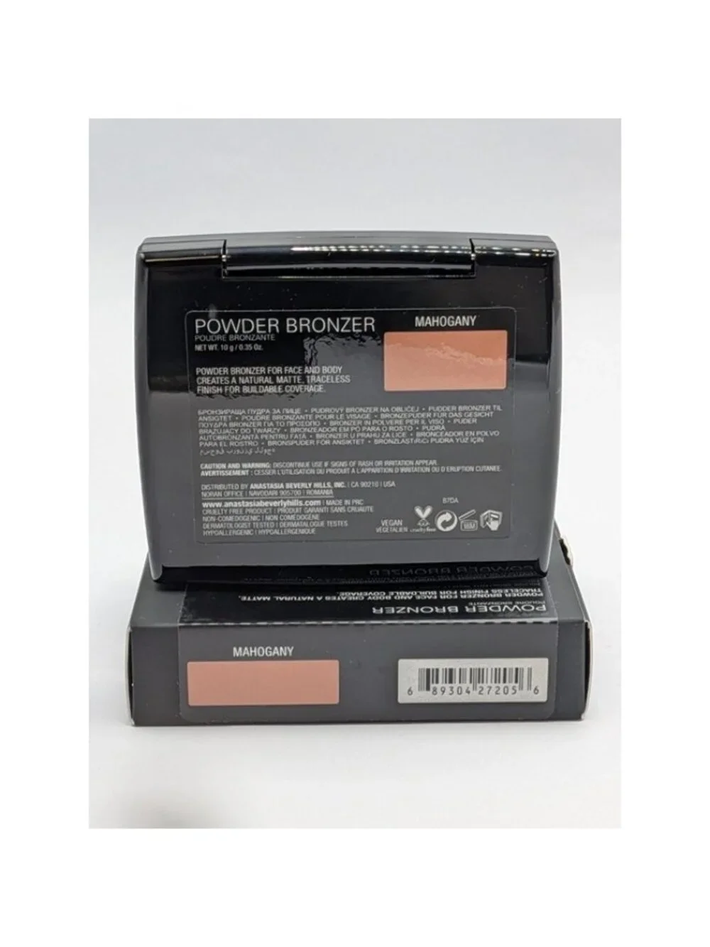 Anastasia Beverly Hills ABH Powder Bronzer Mahogany Full Size Rare NEW